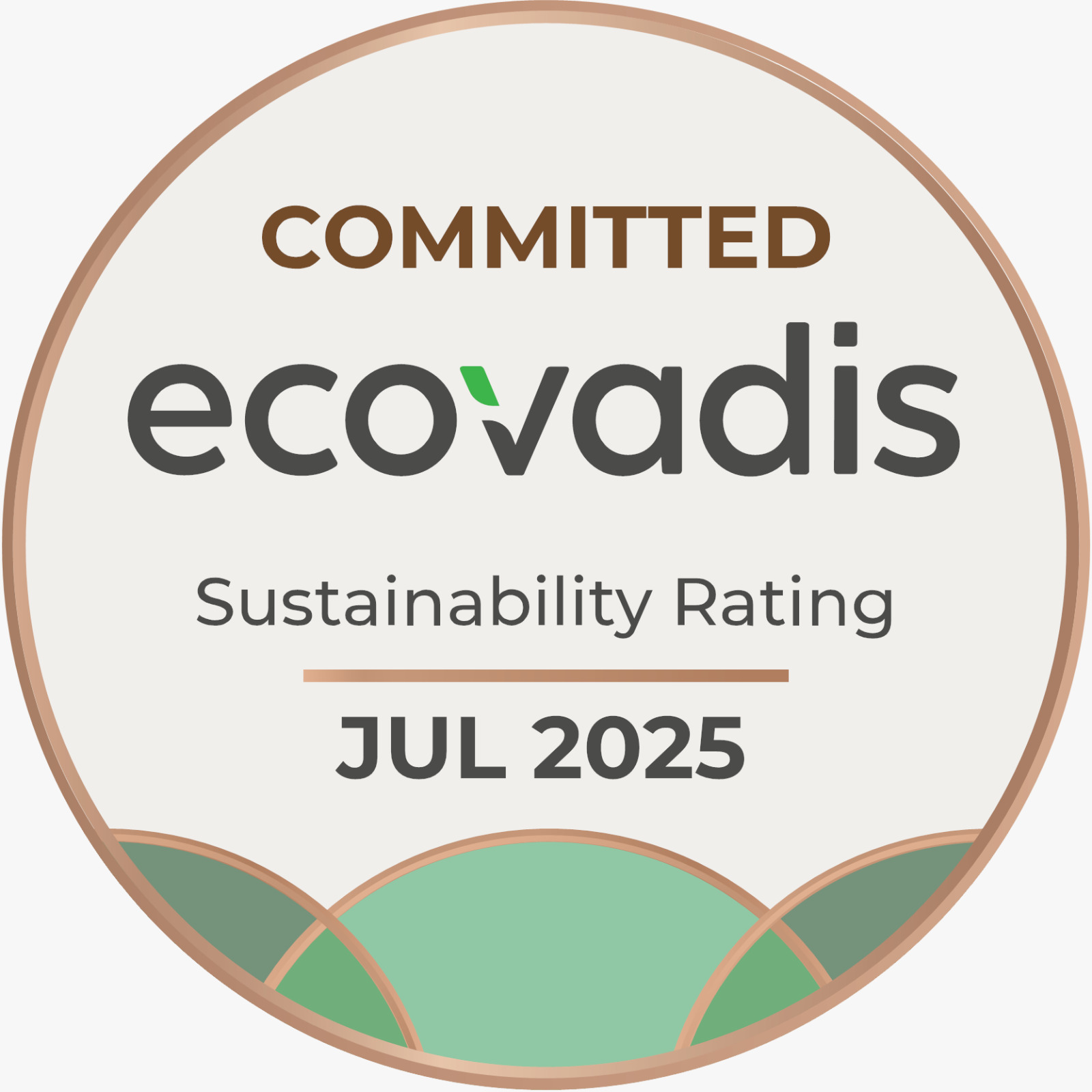 EcoVadis · Committed 2025